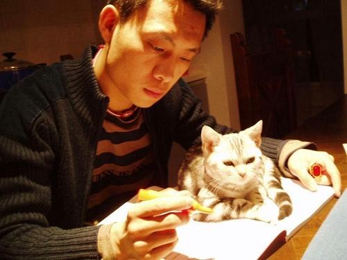 张译与爱猫